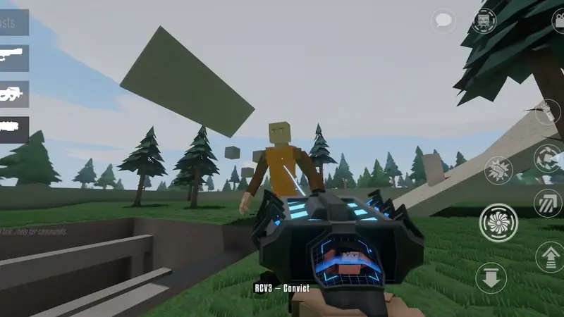 NPCs in a red-lit room in GoreBox 27