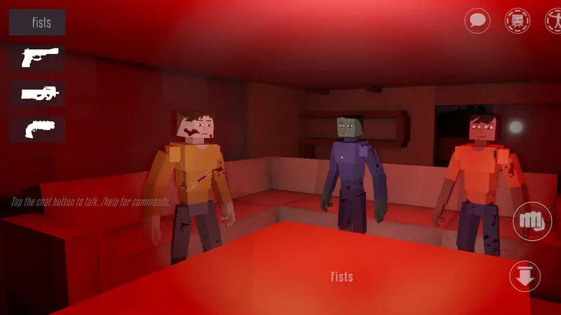 Deathmatch outdoors in GoreBox 27 with scoreboard